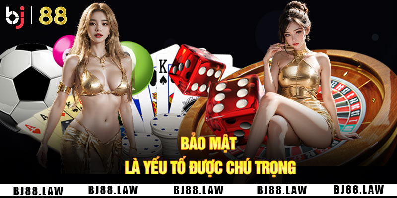 Bảo mật là yếu tố được chú trọng tại trang